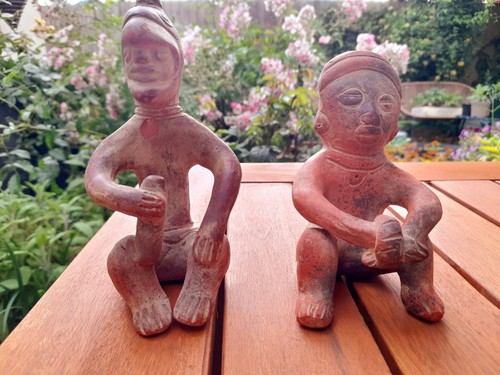 Pre columbian aztec terracotta - pre-columbian,