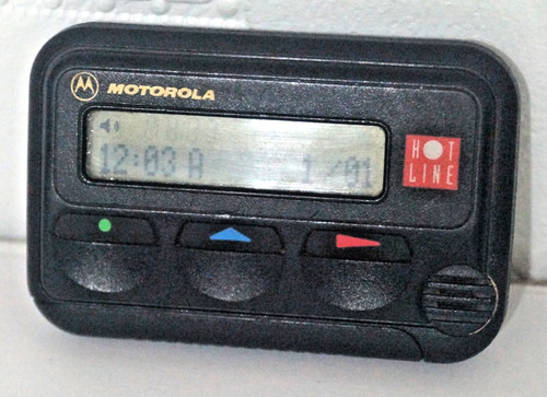 Motorola hotline vintage - vintage, pager