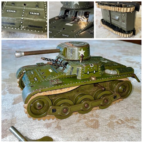 Vintage gama tank drgm - vintage,