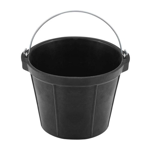 Rubber feeder bucket utility - bucket,