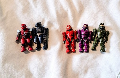 Halo mega bloks figures bundle - halo,