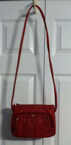 Vintage avon red leather - red,