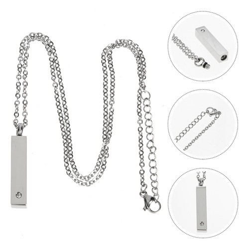 1set urn necklace pet hair - ,