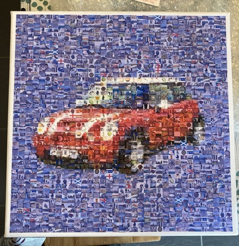 Mini cooper canvas art - mini,