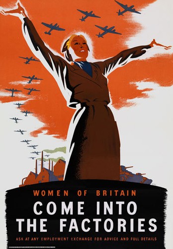 2w27 vintage wwii women - 2w27,