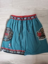 Mens Just Don NBA Memphis Grizzlies Shorts Size Medium