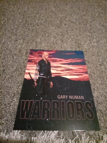 Gary numan metal sign - gary,