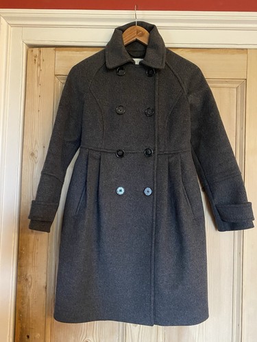 Whistles grey wool coat - grey,