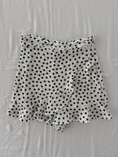 ZARA White & Black Polka Dot