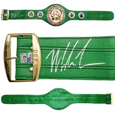 SALE! Mike Tyson Signed Green