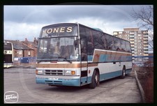 Original Coach Slide - Jones Market Drayton D720TNT Volvo B10M Plaxton 3/91