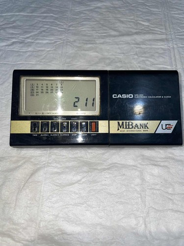 Vintage casio 200 - vintage, mq-200