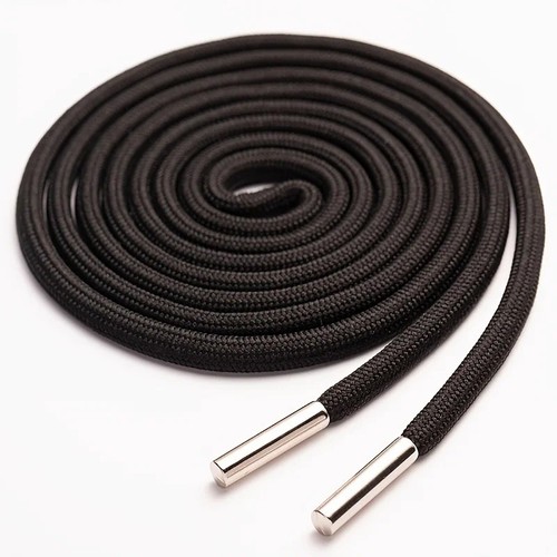 Black waistband drawstring - black,