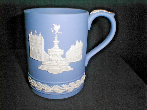 Wedgwood jasper ware - pale, blue