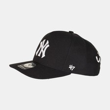 Supreme Yankees 5 panel cap / Size Adjustable / Mens / Black / Cotton