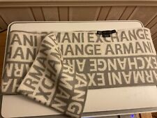 Armani Exchange Long Scarf , White/Grey In Colour , Excellent Condition 