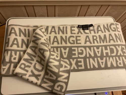Armani exchange long scarf - exchange,