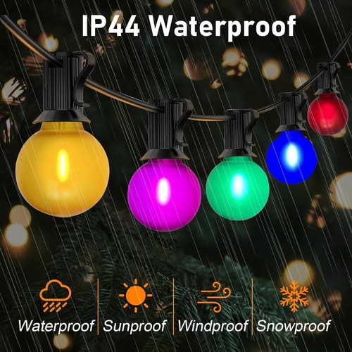 50ft festoon outdoor string - outdoor,