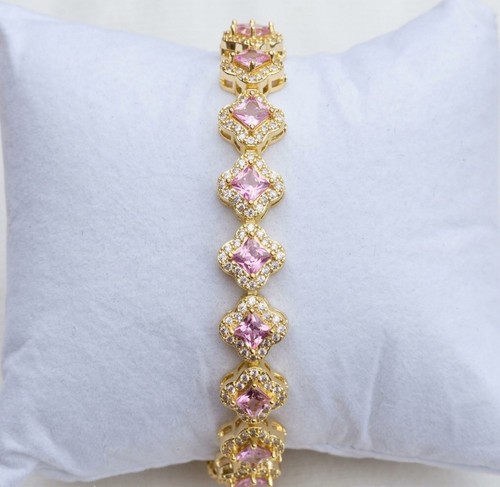 Elegant pink and gold - pink, star