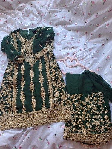 Girls asian salwar kameez - salwar,