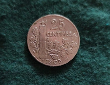25 Centimes Lindauer 1905 French Coin VGC FREEPOST