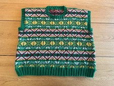 Vintage Fair Isle Tank Top
