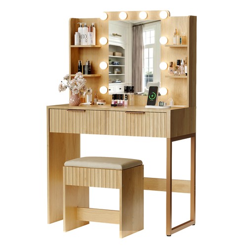 Vanity desk with - desk,