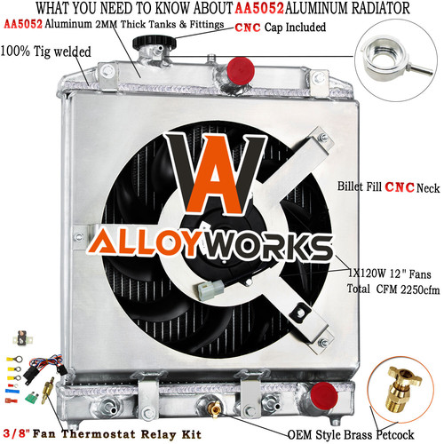 Rows radiator fan relay - rows,