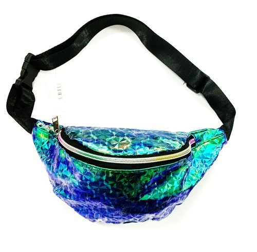Holographic blue festival - holographic,