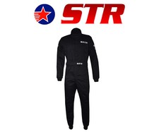 STR Graphite Start Race suit Single Layer SFI 3.2A/1, Proban, F2 Oval