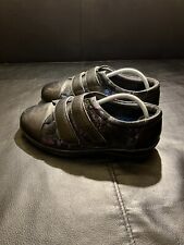 Womens Extra Wide Touch Fasten Comfort Shoes UK 5 Floral Black Easyfit Lisette