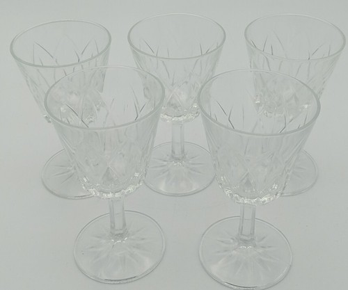 Vintage crystal cut - cut, wine