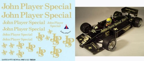 Decals for lotus 97t - 1/12,