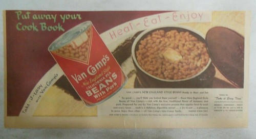 Van camp beans put - camp's, away
