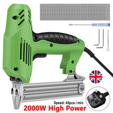 Electric Nail Gun Straight Nailer Framing Stapler Heavy Duty Woodworking Tools