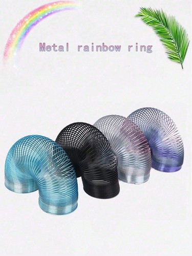 Metal rainbow spring toy - metal,