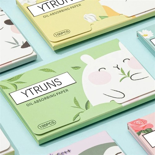 100pcs blotting paper - 100pcs, facial