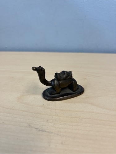 Antique bronze camel - antique, figurine