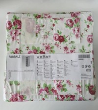 IKEA Floral Drawer Hanger Rosali 35cm x 34cm x 120cm White And Pink Roses  (C)