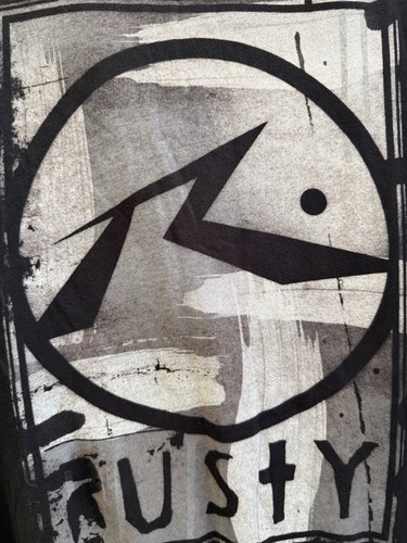 Rusty surfboards logo mens - logo,
