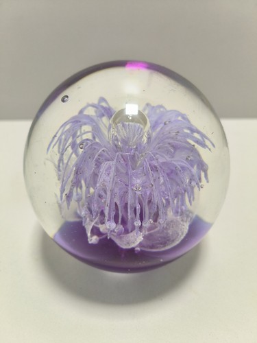 Large glass paperweight - paperweight,