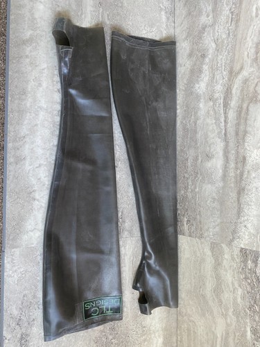 Latex gloves fetish long - gloves,