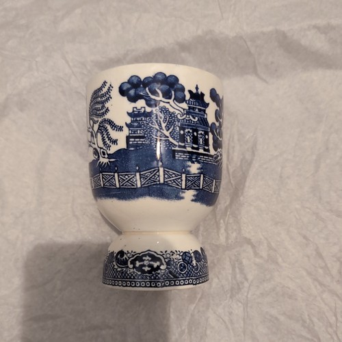 Blue willow double - double, egg