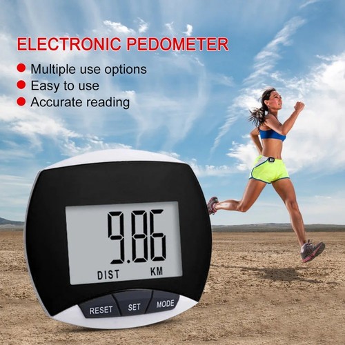 Lcd clip pedometer - lcd,