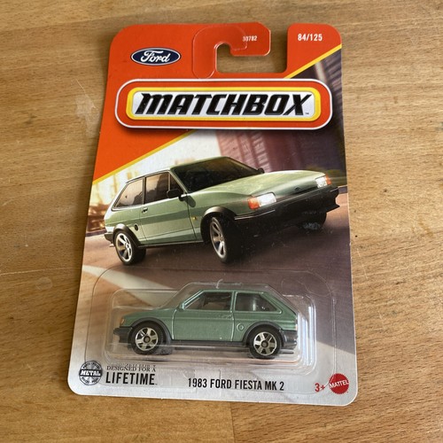 2025 matchbox 1983 ford fiesta - ford,