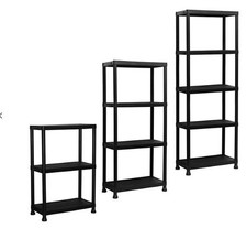 Storage Shelving Unit 3/4/5 Tier Heavy Duty Shelf Rack  for Office &Utility Room