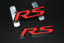 Red Black RS Front Grille &