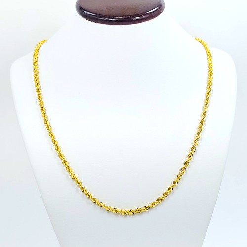 Stunning 22k gold rope chain - 22k,