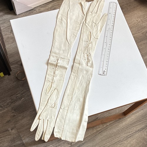 Vintage kid leather