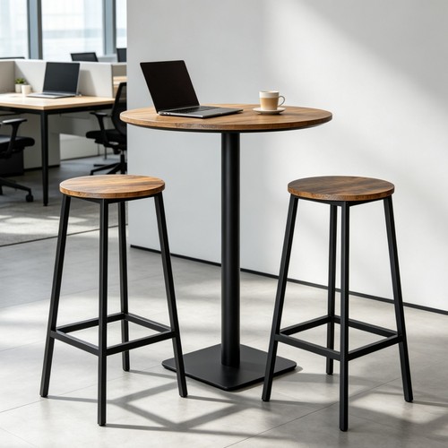 Vintage set bar - vintage, stools